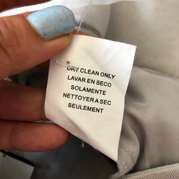 Bebe gray wide leg flared linen dress pants - Picture 8 of 13